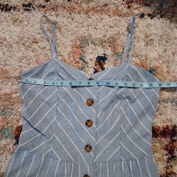 Ci Sono Linen Jumpsuit • Lightweight • Size L • NWOT - Picture 5 of 11